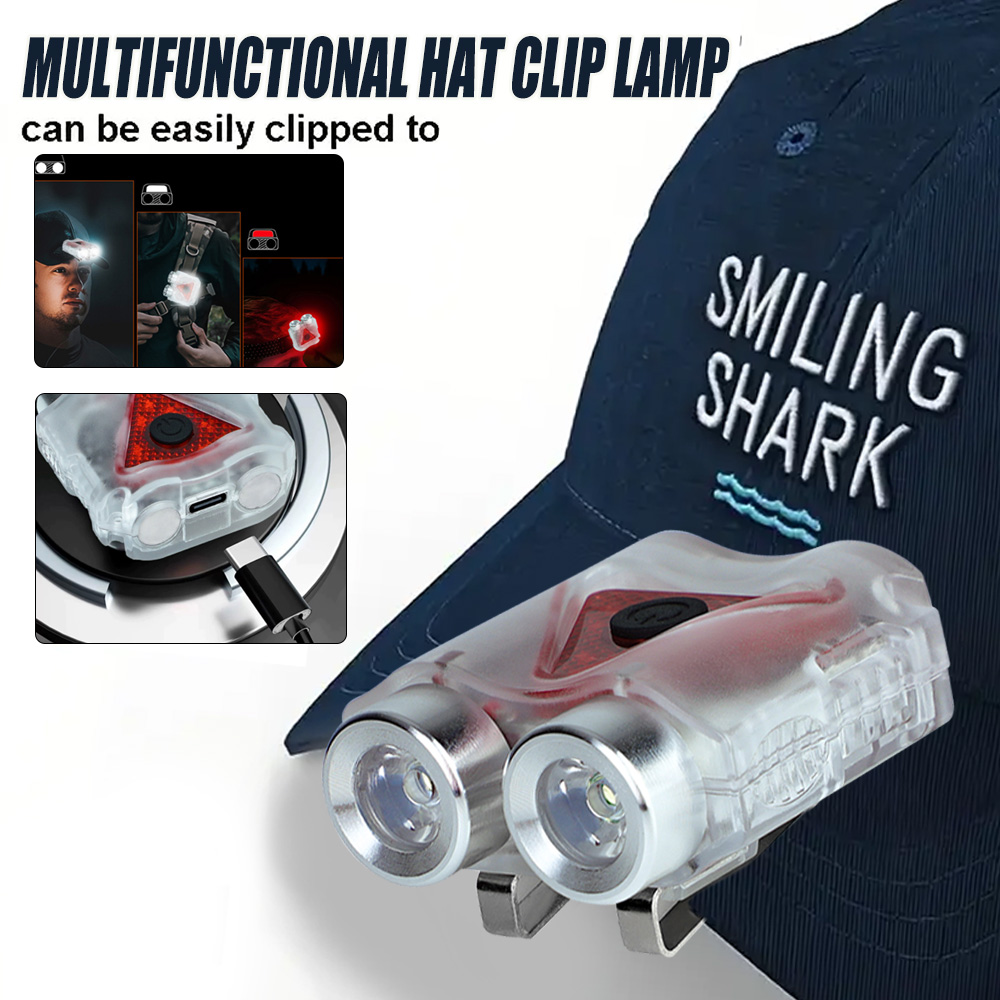 Headlamp Waterproof Rechargeable - Lampu Kepala LED Hands-Free yang Dapat