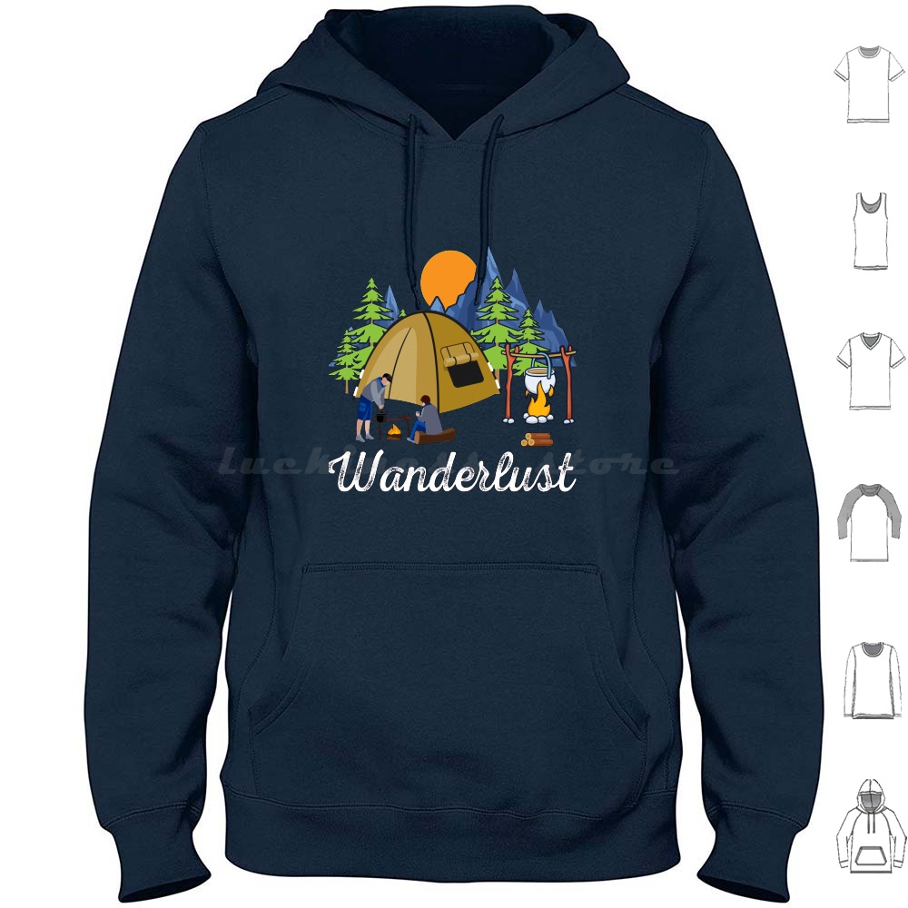 Outdoor Adventure Recreation - Gaya Hidup Petualang 3 Hoodie Lengan