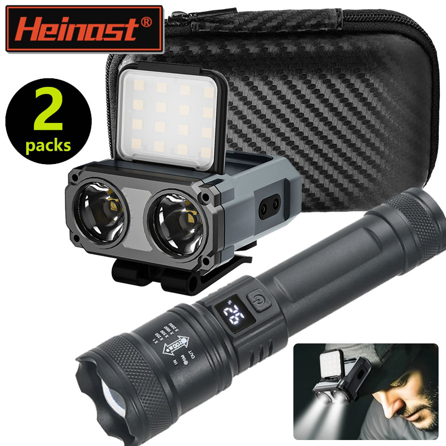 Headlamp Waterproof Rechargeable - Lampu Kepala Mini Ultra Terang yang
