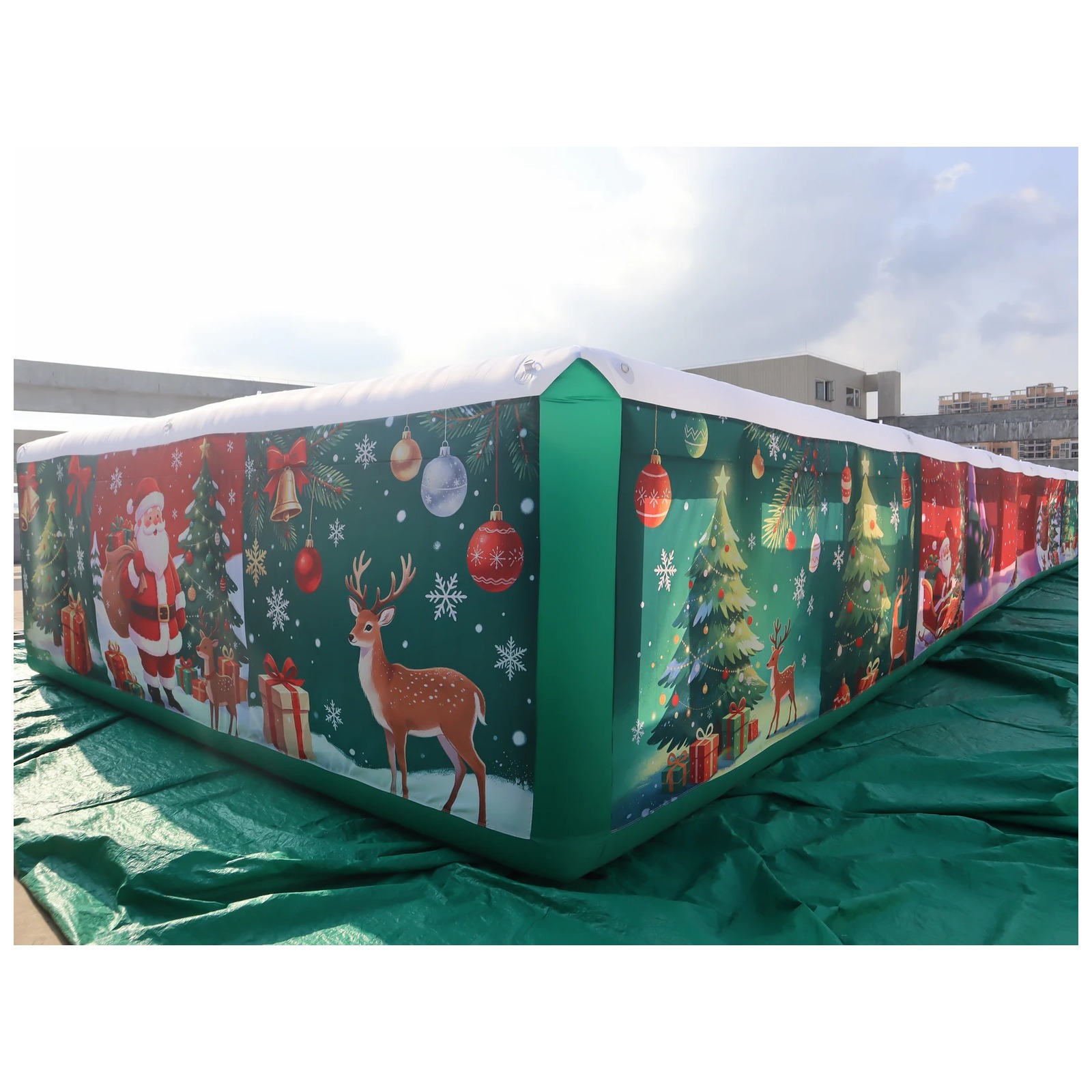 Outdoor Adventure Rentals - Labirin Tiup Komersial Panjang 6X20m 20X66ft