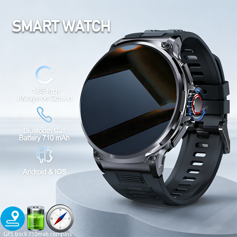 Outdoor Adventure Zone - Jam Tangan Pintar Pria 710mAh untuk