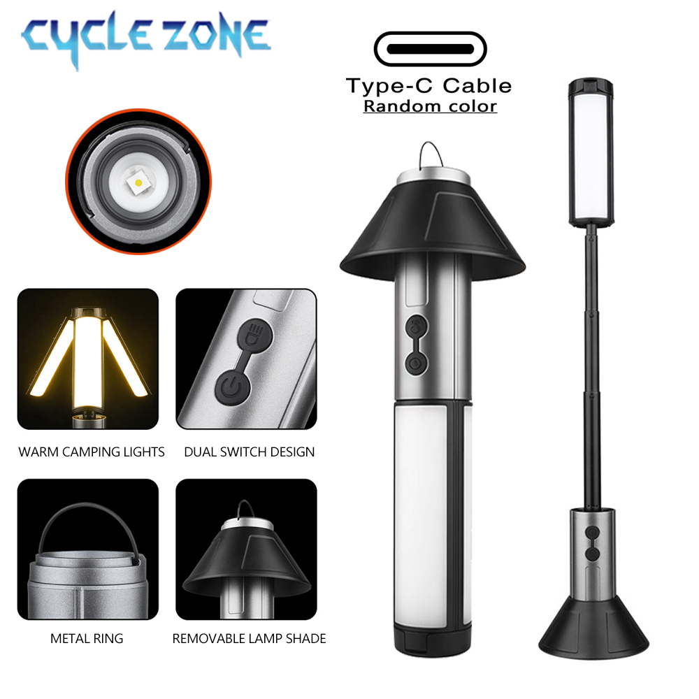 Outdoor Adventure Zone - Lampu Kemah Multifungsi 2 In 1