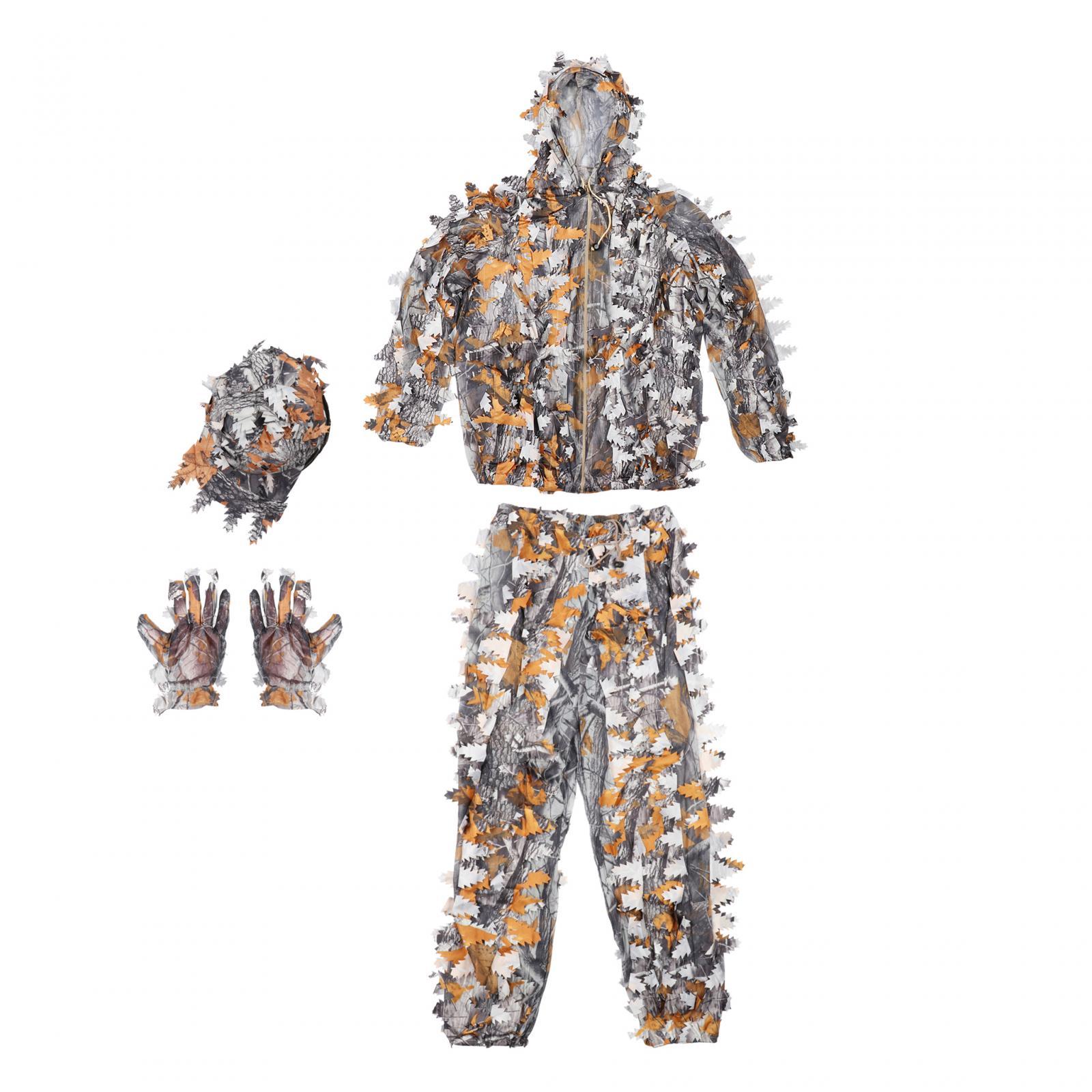 Setelan Ghillie Suit 3D Daun d - Outdoor Adventure Farm ulasan dan harga