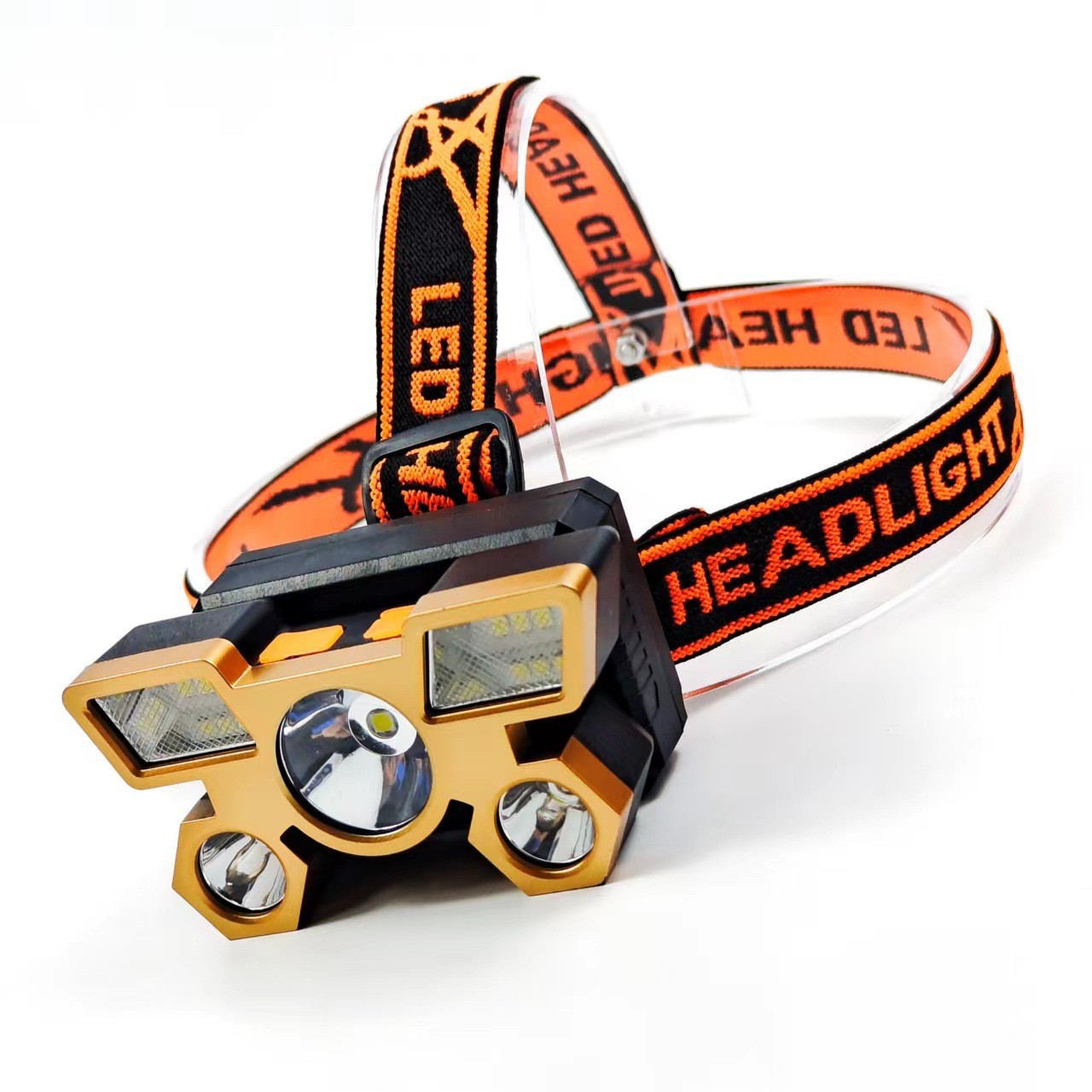 Lampu Kepala LED Isi Ulang den - Headlamp Waterproof Rechargeable ulasan dan harga