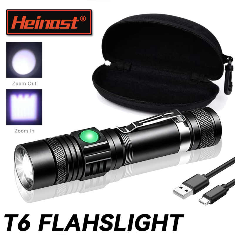 Senter LED T6 Isi Ulang, Sente - Outdoor Adventures ulasan dan harga