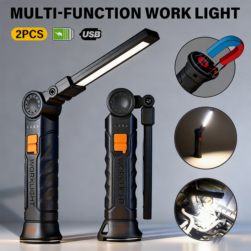 Senter LED COB Portabel Lampu  - Outdoor Adventures ulasan dan harga
