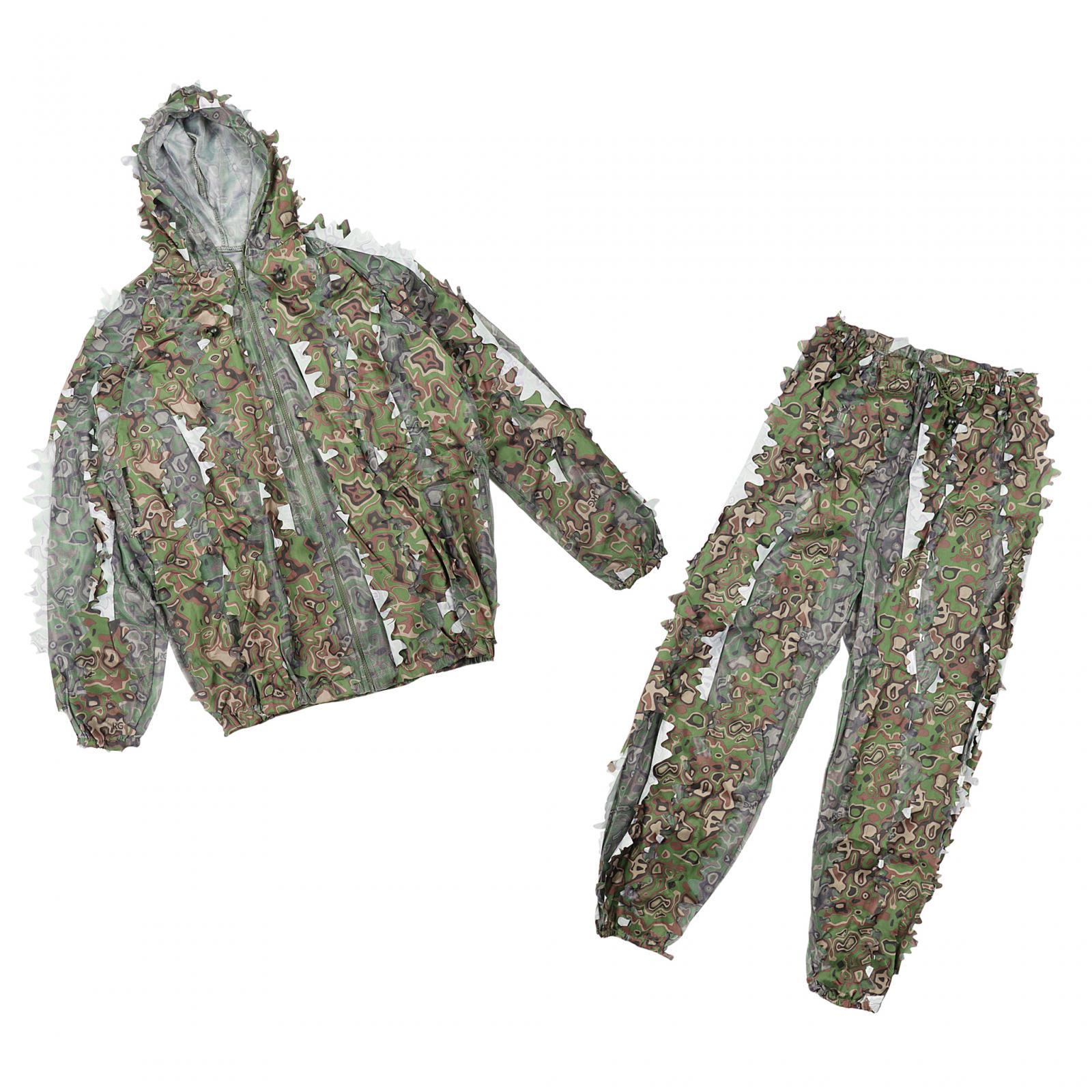 Setelan Ghillie Suit Leaves un - Outdoor Adventure Farm ulasan dan harga