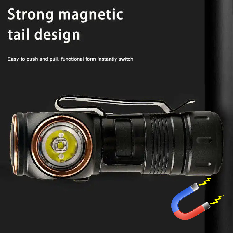 Senter Kepala Camping USB Rech - Headlamp Waterproof Rechargeable ulasan dan harga