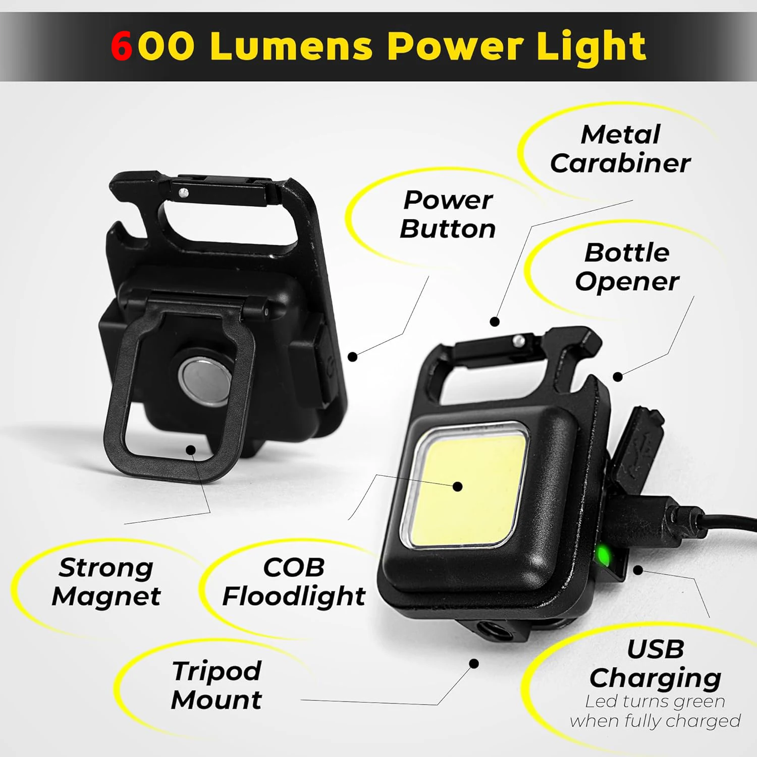 Lampu Gantungan Kunci Portabel - Outdoor Adventures ulasan dan harga