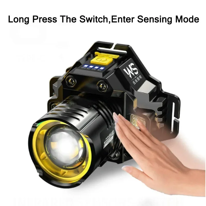 Lampu Kepala LED Bertenaga yan - Headlamp Waterproof Rechargeable ulasan dan harga