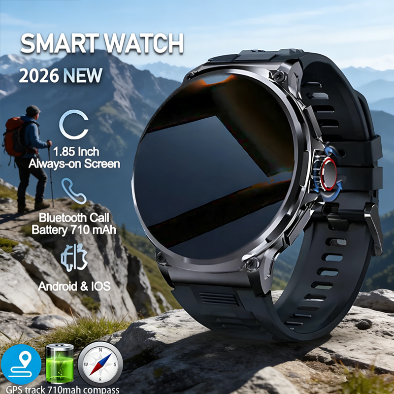 Jam Tangan Pintar Pria 710mAh  - Outdoor Adventure Zone ulasan dan harga
