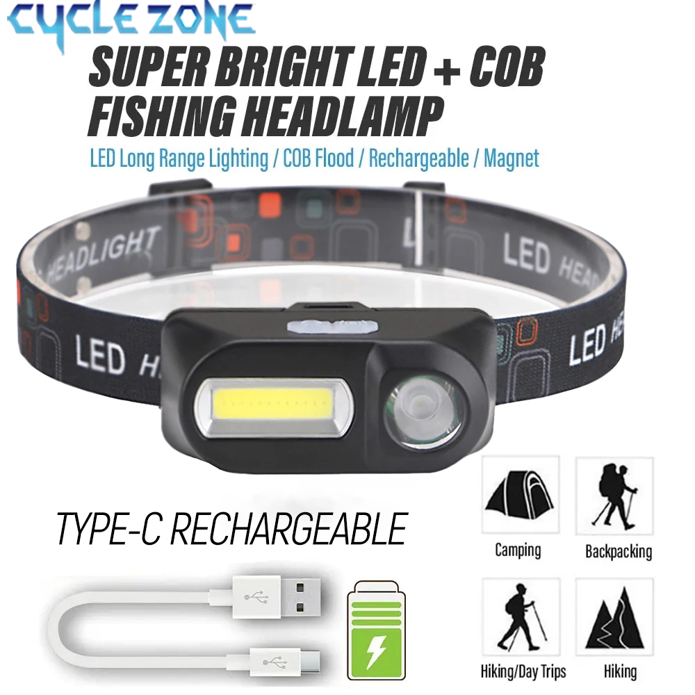 XPE + COB lampu depan Mini, se - Outdoor Adventure Zone ulasan dan harga