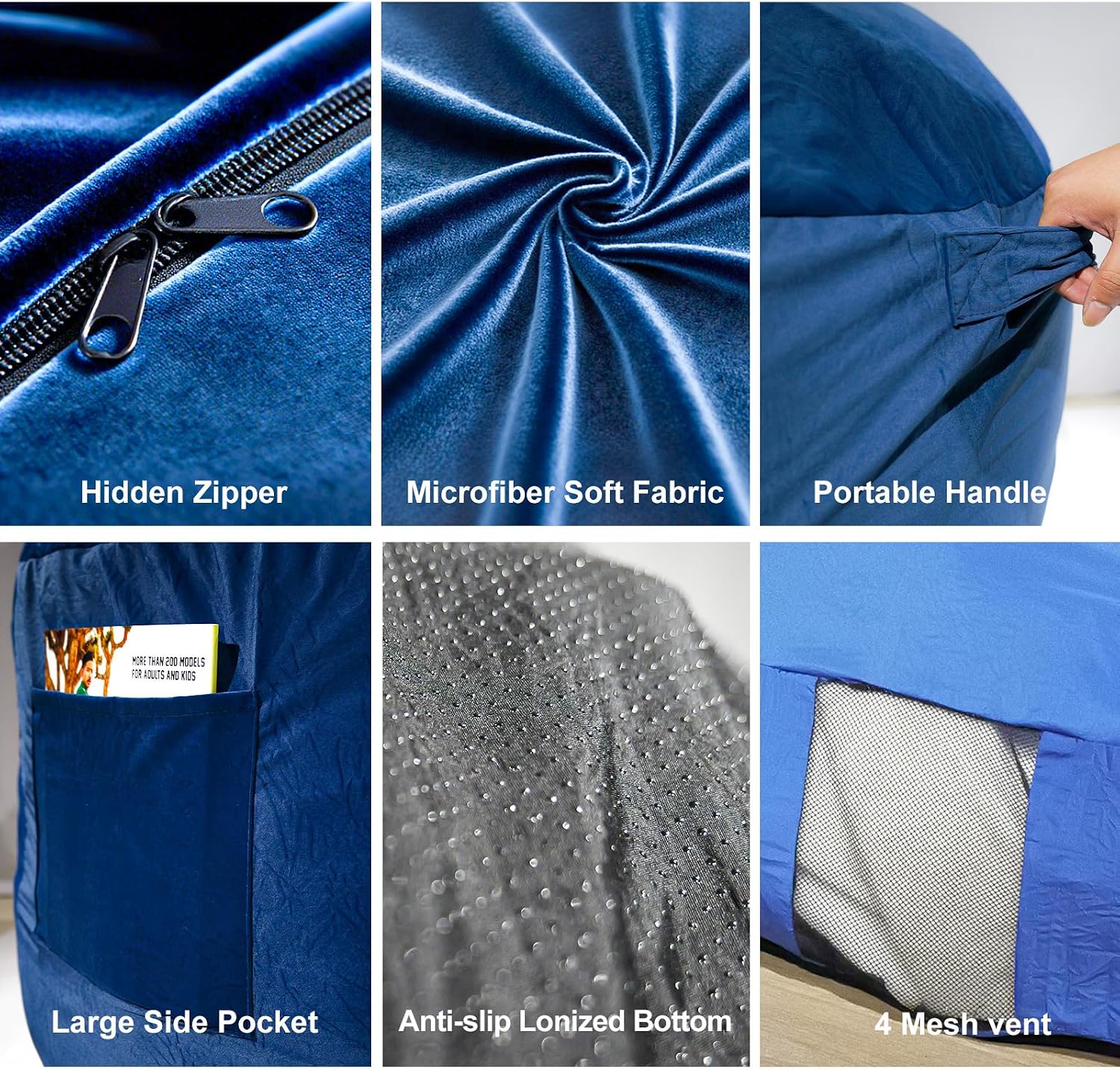 Kursi Bean Bag dan Alas Sensor - Crash Pad Folding ulasan dan harga