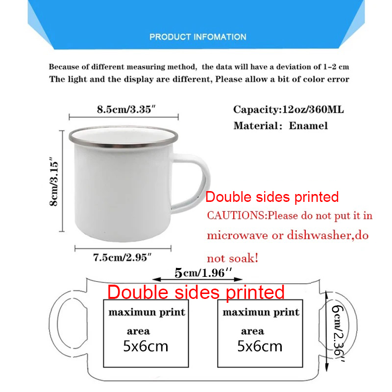 Mug Enamel dengan nama yang di - Outdoor Adventure Names ulasan dan harga
