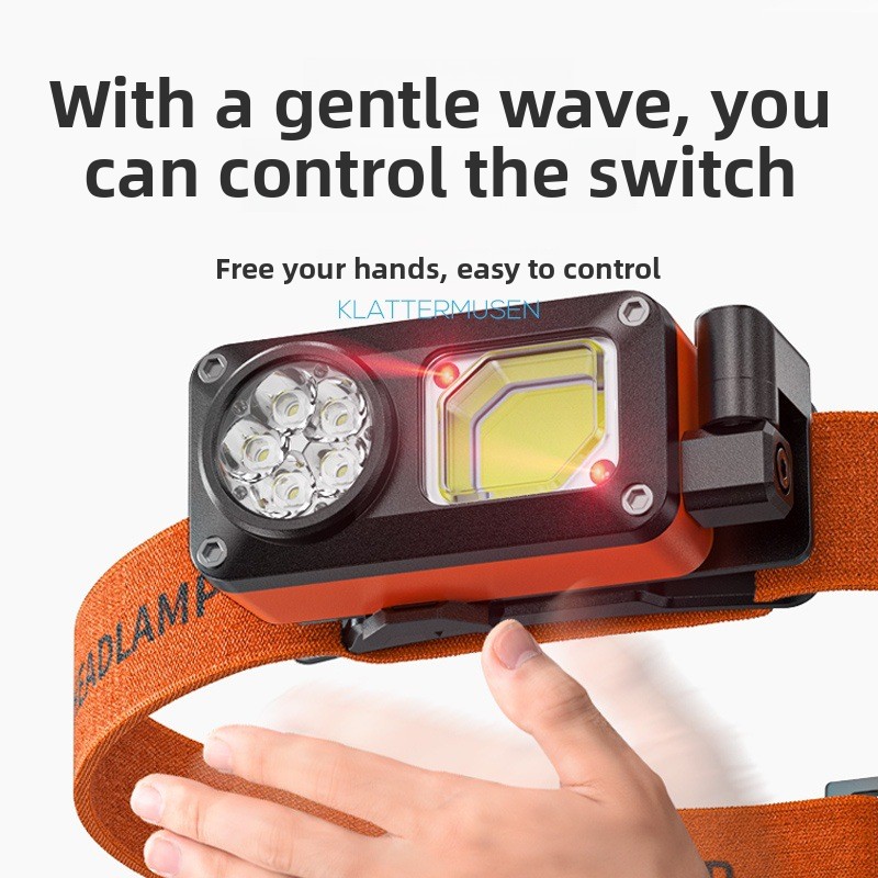 Lampu Kepala Pancing Malam Lua - Headlamp Waterproof Rechargeable ulasan dan harga